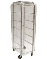 Omcan Nylon Rack Cover 28" X 24" X 62"- Clear