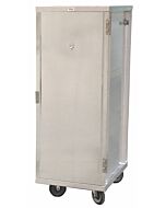 Omcan Non-Insulated Enclosed Aluminum Holding Cabinet - 32 Tier