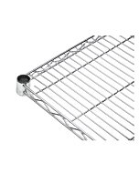 Zanduco 14" Depth Heavy Duty Commercial Chrome Shelf - NSF