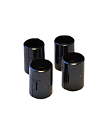 Zanduco Black ABS Sleeve For Chrome and Epoxy Shelf - 4/pack, NSF