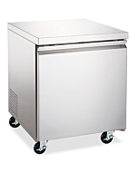 Zanduco 27" Undercounter Stainless Steel Refrigerator 6.3 cu ft