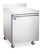 Zanduco 27" Worktop Refrigerator with Backsplash and 154L Capacity - 115V, 210W