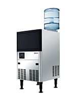 Omcan Ice Maker Production Capacity 80 lb / 36 Kg per Day Dual Water Input - 115V/60/1