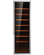 Zanduco Single Zone Wine Cooler with 192 Bottles Capacity and Stainless Steel Door