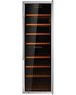 Zanduco Dual Zone Wine Cooler with 181 Bottle Capacity and Stainless Steel Door