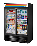 True GDM-47-HC-LD 54" Glass Slide Door Refrigerator with LED Lighting - 115V - USA