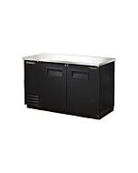 True TBB-2-HC 59"  Two Solid Swing Door Back Bar Cooler