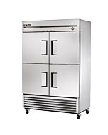 True T-49-4-HC 55" Solid Half Door Reach In Refrigerator