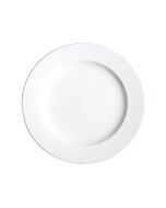 Tableware Solutions Narrow Rim Plate, Continental, Plain White, 10", 24 / case  50CCPWD 001