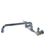 Zanduco Splash Mounted Faucet 8" Centers, Swing Nozzle 12" Spout