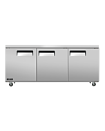 Juneau 72" Undercounter Refrigerator Three Door, 11 cu.ft. - 115V, 510W