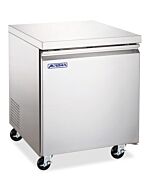 Aurora 27" Undercounter Single-Door Freezer with 177L Capacity - 110V, 1/6 HP
