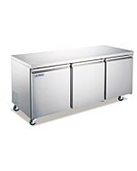 Aurora 72″ Undercounter 3-Doors Refrigerator with 440L Capacity - 110V, 0.2 HP
