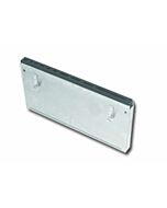 Omcan Stainless Steel Knife Rack Large With Black Insert