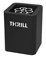 Thrill Vortex F1-PRO Black Tabletop Glass Chiller and Sanitizer - 6643TH001