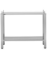 Convotherm Oven Stand open with Storage shelf, SS for C4 6.10 & 10.10 (P/N 3251500)