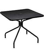 Bum Contract Cambi, 36" Square Top Table with umbrella hole  Cambi 802