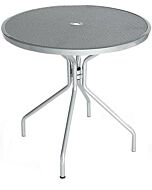 Bum Contract Cambi, 32" Round Top Table with umbrella hole  Cambi 803