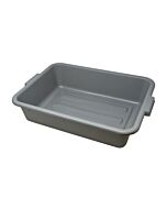 Omcan 21.5" x 15.5" x 5" Standard Gray Bus Box, Bus Tub