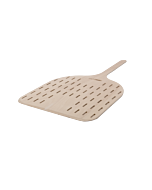 Omcan Beech ARIA Pizza Peel with 19.7" x 0.3" Short Handle - 35.5" Total Length
