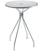Bum Contract Cambi High Bar, 32" Round Top Table, (H 41.5"), with umbrella hole  Cambi 830