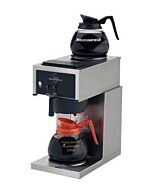 Bloomfield Koffee King® Two Warmer In-Line Pour-Over, Lo-Profile® Coffee Brewer