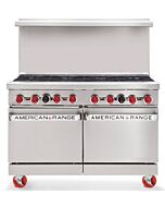 American Range AR-8 48" Heavy Duty Gas Range - 310,000 BTU