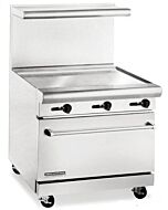 American Range ARW36-36G 36" Heavy Duty Gas Range 32" Oven with 36" Griddle