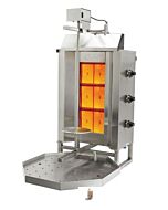 Axis AX-VB3 90 lbs Gas Vertical Broiler - 3 Burner 34,140 BTU