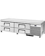 True TRCB-79-HC 79" Four Drawer Refrigerated Chef Base