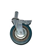 Zanduco 5" Wire Shelf Caster With Brakes