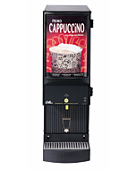 Curtis CAFEPC1 Single Station Cappuccino Machine with 7 lb. Hoppers & Hot Chocolate Graphics