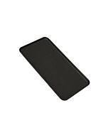 Cambro 24" x 12 7/16" x 3/4" Black Fiberglass Market Tray 1224MT110