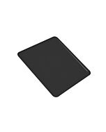 Cambro 25 9/16" x 20 3/4" x 13/16" Black Fiberglass Market Tray 2025MT110