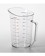 Cambro 2 Qt. Measuring Cup Clear 200MCCW135