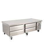 Celcold-CCB72R-74" Refrigerated Chef Base - 11.2 Cu.Ft.