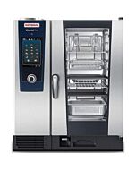 Rational CD1GRRA.0000236 iCombi Pro 10 Pan Half-Size Liquid Propane Combi Oven with Touch Screen Controls - 120V