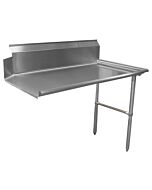 Zanduco 60"   Right Side Clean Dish Table