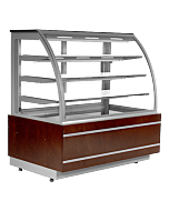 Frost Tech CM3-WRP 37 1/4" Curved Glass Refrigerated Bakery Display Case