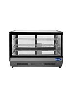 Atosa CRDS-56 35" Rear-Mounted Countertop Refrigerated Square Display Case with 5.6 Cu.FT Capacity - 115V