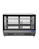 Atosa CRDS-56 35" Rear-Mounted Countertop Refrigerated Square Display Case with 5.6 Cu.FT Capacity - 115V