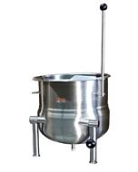 Crown Steam DC-10 Direct Counter Steam Kettles, 2/3 jacket, 10 gallon
