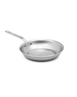 Vollrath 691107 7" Tribute 3-Ply Fry Pan with Natural Finish and Plated Handle