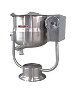 Crown Steam DPT-20 Tilting Direct Steam Kettle, 2/3 Jacketed, 20 gallon
