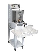 Trento TR75 26.5 lb/hr Pasta Machine with Cooling System, Cutting Assembly, and Trolley - 110V, 1HP