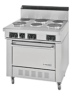 Garland SS686 Sentry Series 36" Electric Range with 6-Burner and Full-Size Oven - 208V