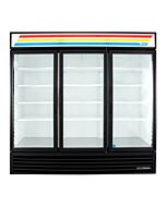True GDM-72F-HC~TSL01 Glass Swing Door Freezer Merchandiser