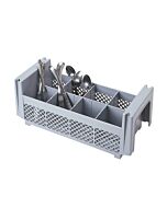 Cambro 8FBNH434151 8 Compartment 1/2 Size Flatware Basket