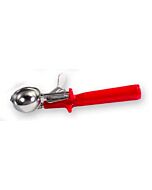 Winco Ice Cream Disher W/One Piece Handle, Size 24, Red     ICOP-24