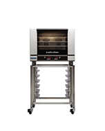 Turbofan E28D4/SK2731U 32" Full Size Digital Electric Convection Oven on a Stainless Steel Stand